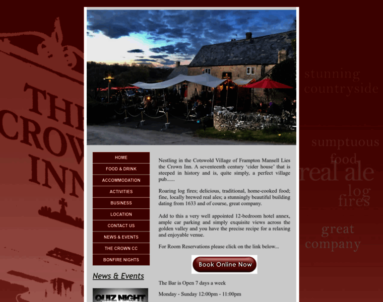 Thecrowninn-cotswolds.co.uk thumbnail
