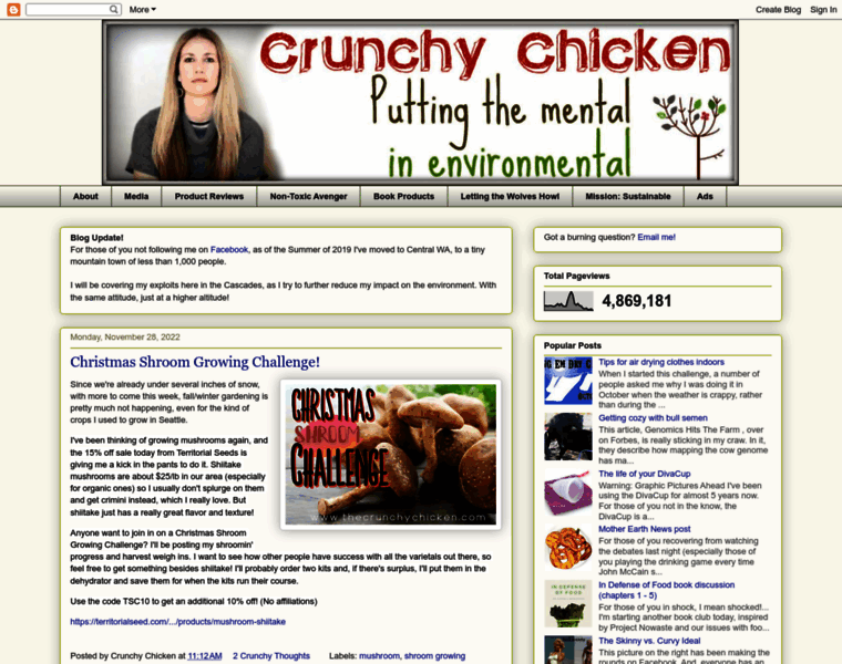 Thecrunchychicken.com thumbnail