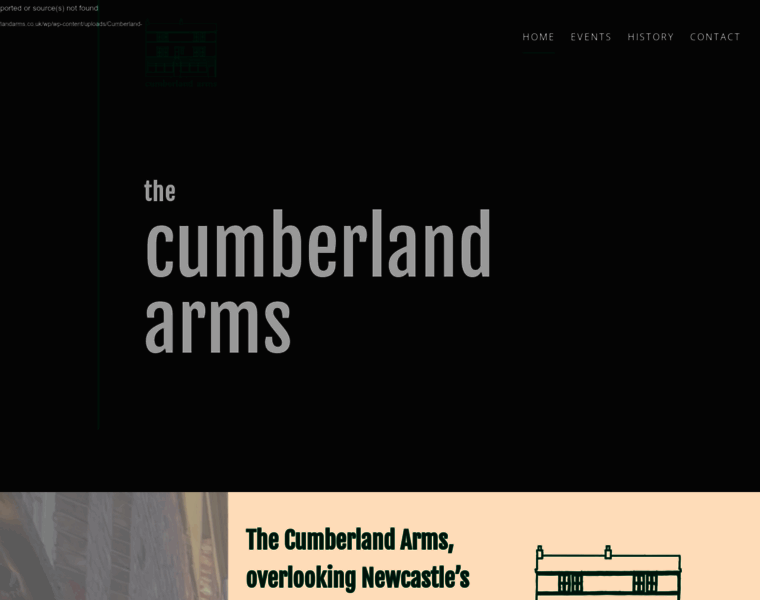 Thecumberlandarms.co.uk thumbnail