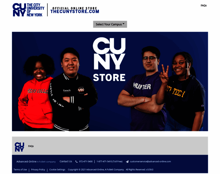 Thecunystore.com thumbnail