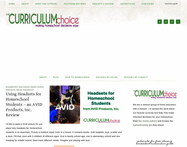 Thecurriculumchoice.com thumbnail