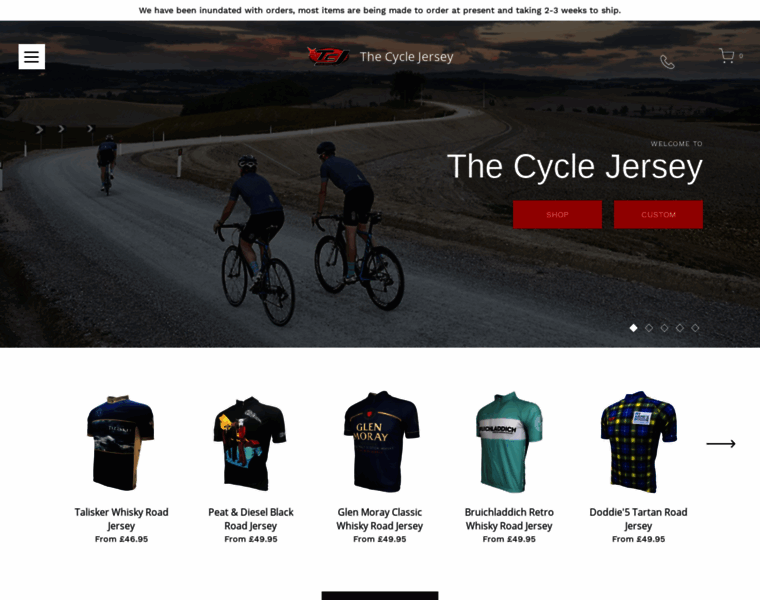 Thecyclejersey.com thumbnail