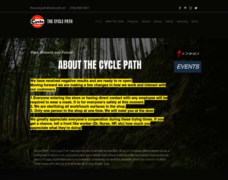 Thecyclepath.net thumbnail