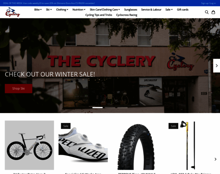 Thecyclery.ca thumbnail