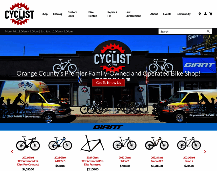 Thecyclist.com thumbnail