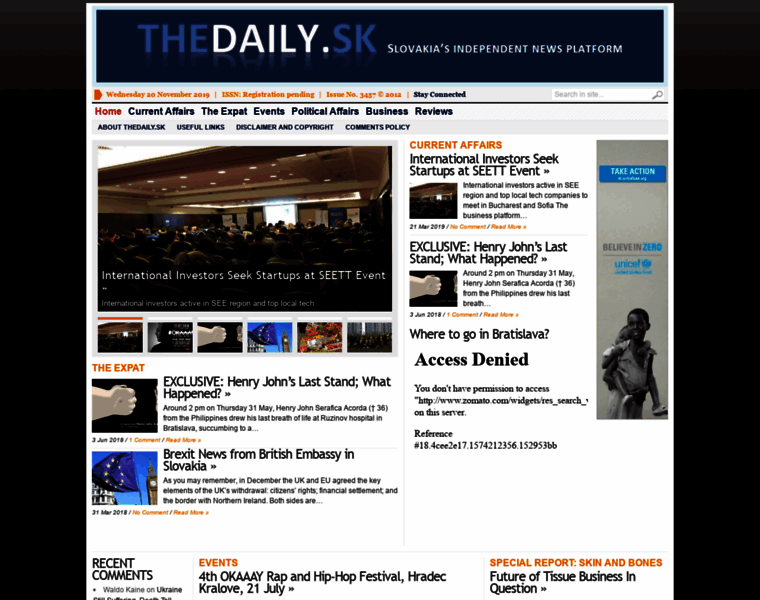 Thedaily.sk thumbnail