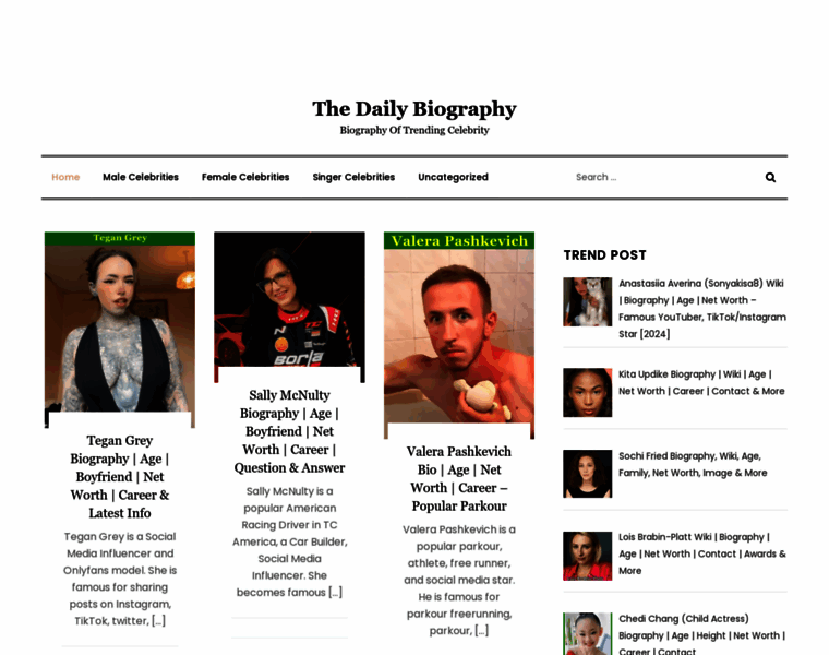 Thedailybiography.com thumbnail
