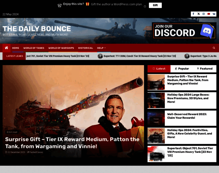 Thedailybounce.net thumbnail