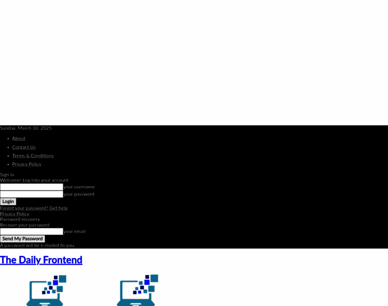 Thedailyfrontend.com thumbnail Thedailyfrontend.com thumbnail