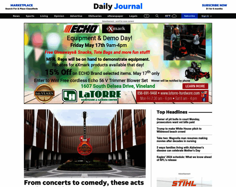 Thedailyjournal.com thumbnail