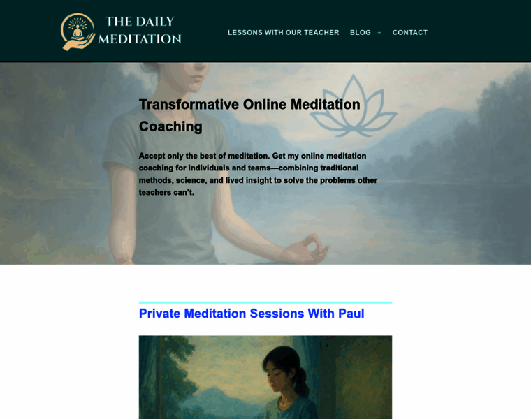Thedailymeditation.com thumbnail Thedailymeditation.com thumbnail