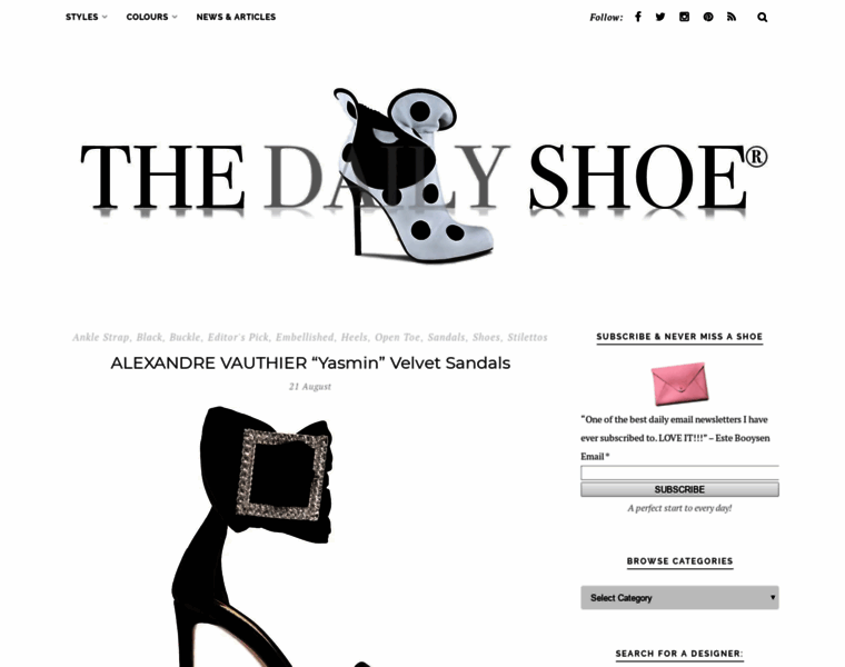 Thedailyshoe-official.com thumbnail