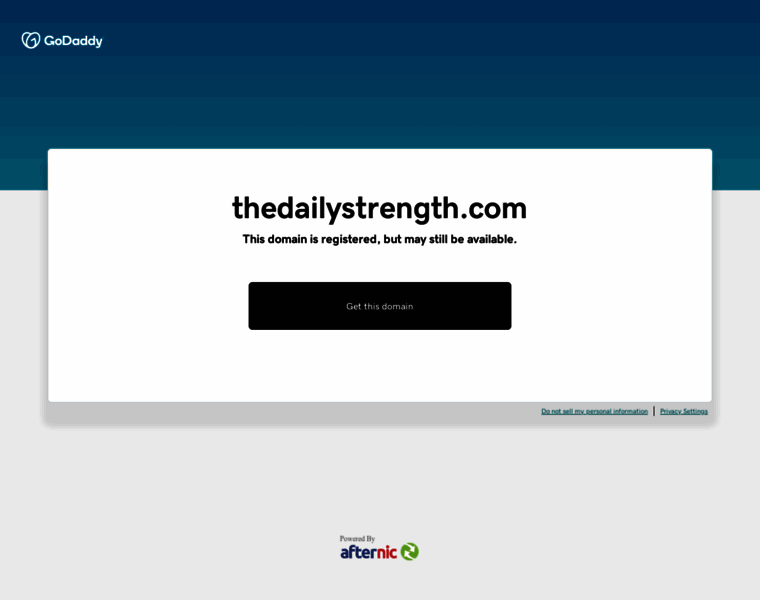 Thedailystrength.com thumbnail
