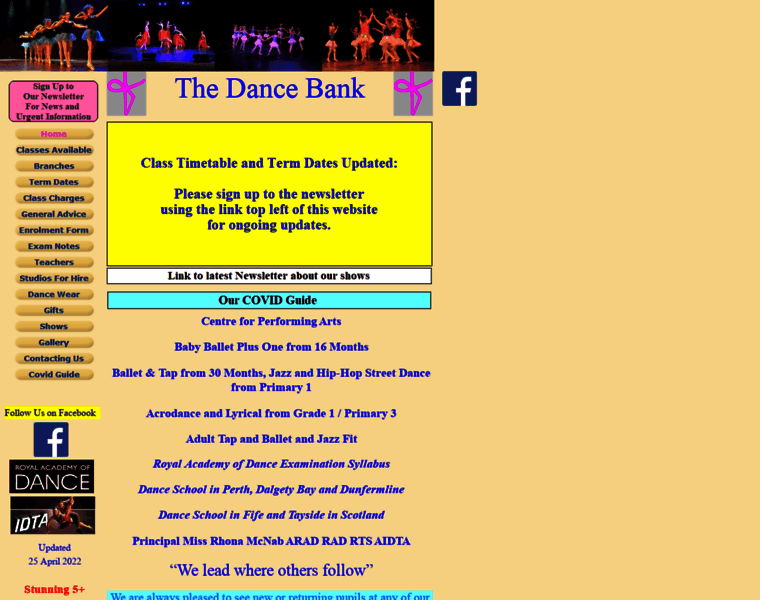 Thedancebank.co.uk thumbnail