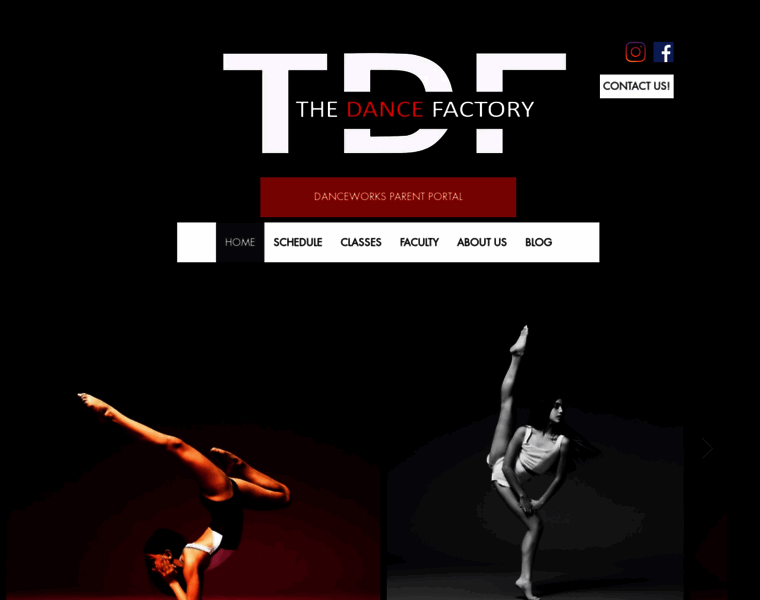 Thedancefactoryid.com thumbnail
