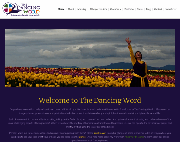 Thedancingword.com thumbnail