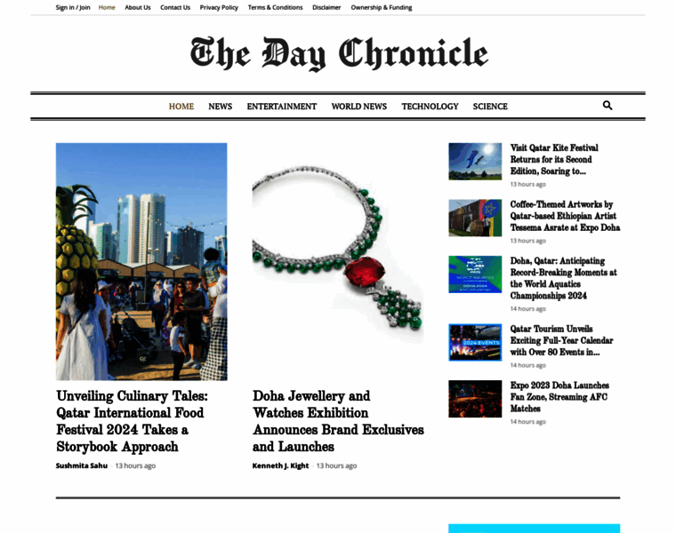 Thedaychronicle.com thumbnail