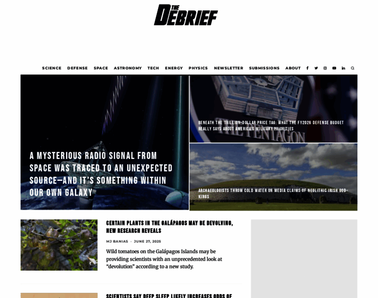Thedebrief.org thumbnail