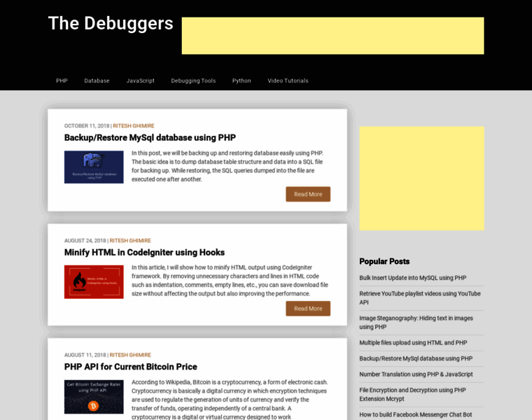 Thedebuggers.com thumbnail