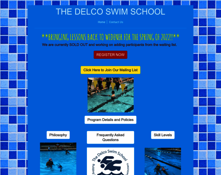 Thedelcoswimschool.com thumbnail