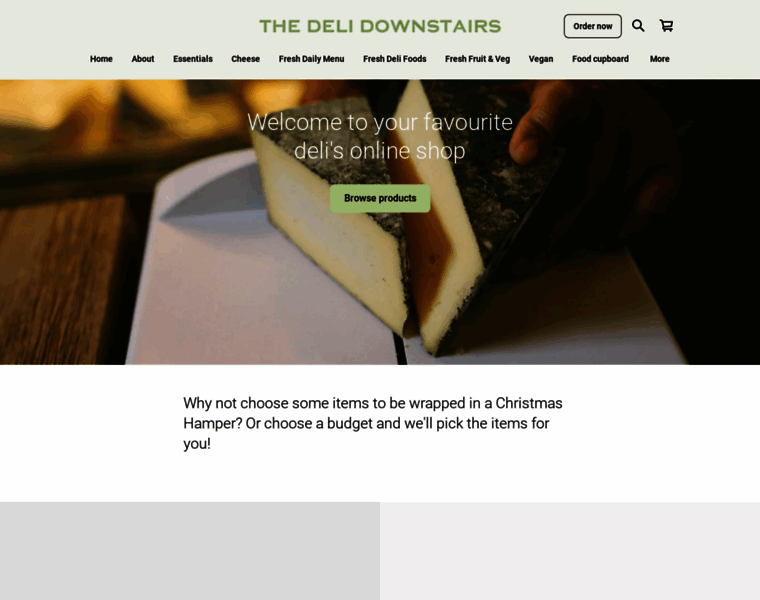 Thedelidownstairs.co.uk thumbnail