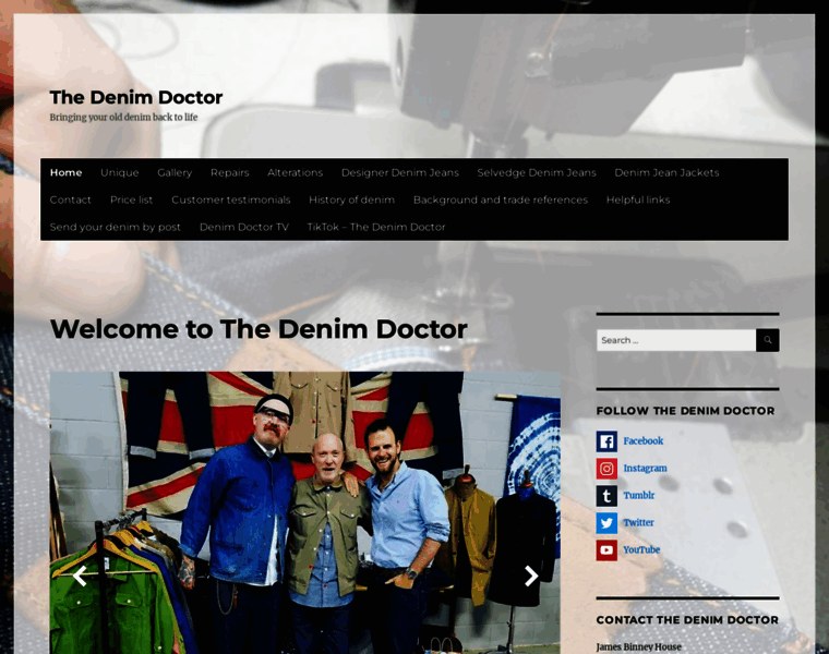 Thedenimdoctor.co.uk thumbnail