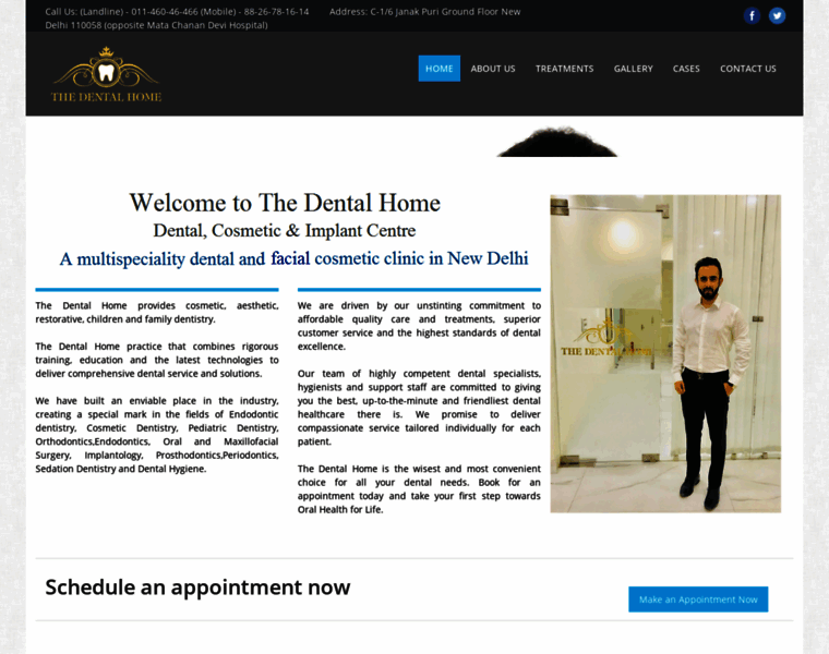 Thedentalhome.com thumbnail
