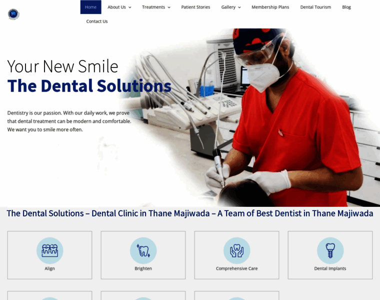 Thedentalsolutions.in thumbnail