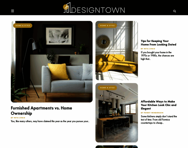 Thedesigntown.com thumbnail