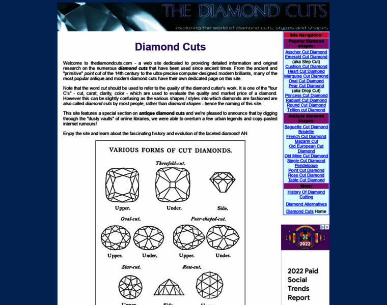 Thediamondcuts.com thumbnail