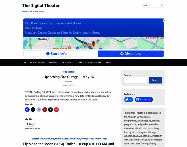 Thedigitaltheater.com thumbnail