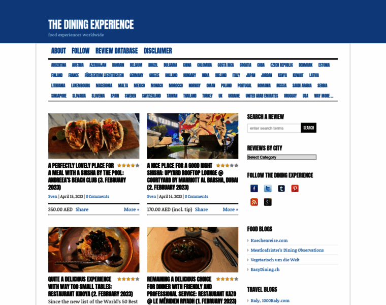 Thediningexperience.org thumbnail