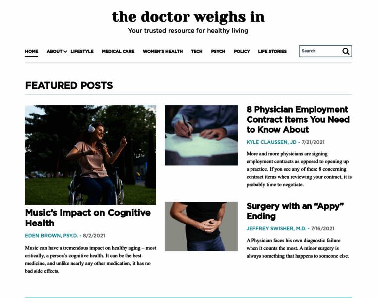 Thedoctorweighsin.com thumbnail