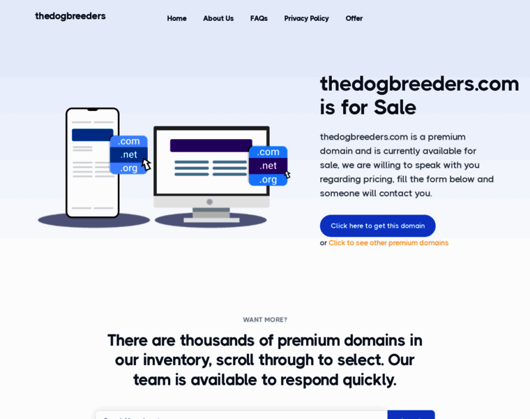Thedogbreeders.com thumbnail