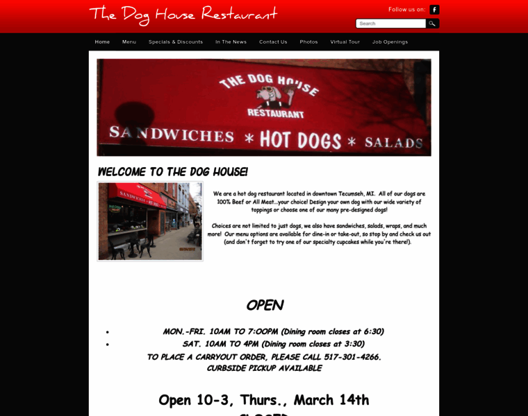Thedoghouserestaurant.com thumbnail