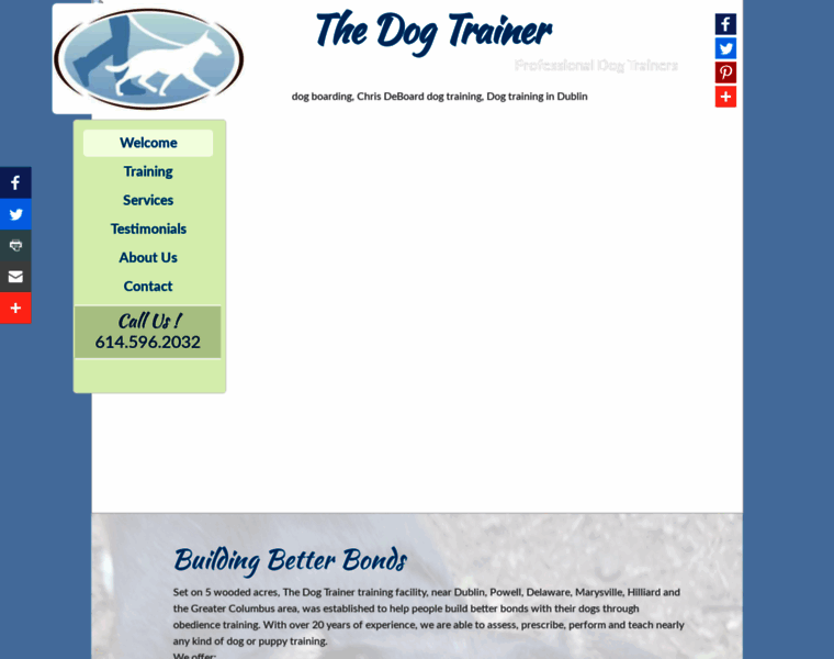 Thedogtrainerfacility.com thumbnail