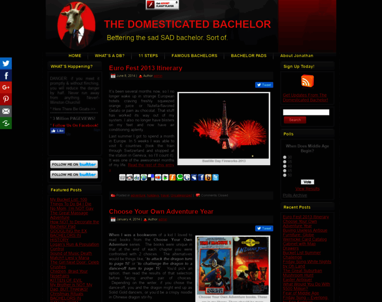 Thedomesticatedbachelor.com thumbnail