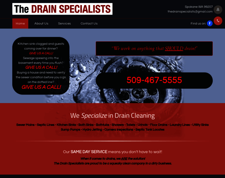 Thedrainspecialists.com thumbnail