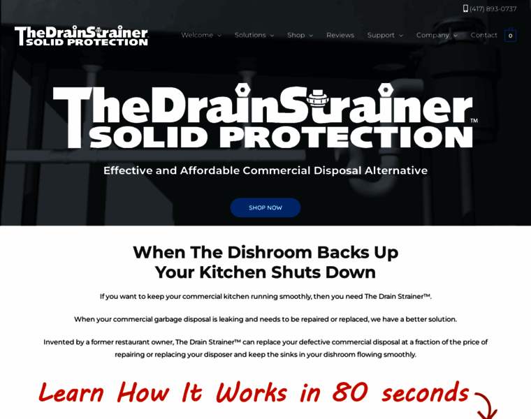 Thedrainstrainer.com thumbnail