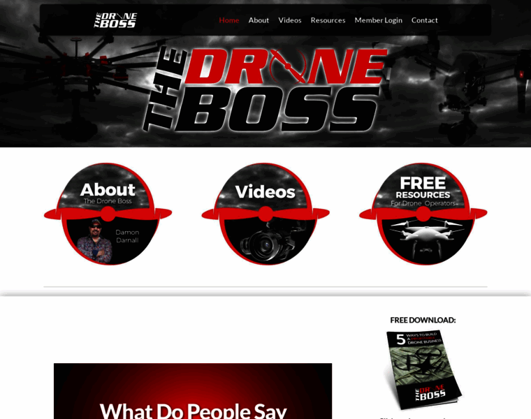 Thedroneboss.com thumbnail