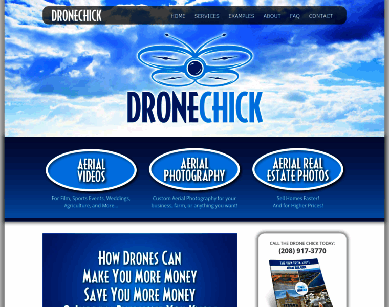Thedronechick.com thumbnail