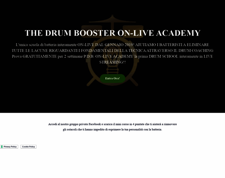 Thedrumbooster.com thumbnail