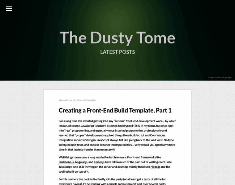 Thedustytome.com thumbnail