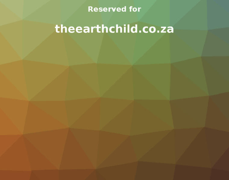 Theearthchild.co.za thumbnail