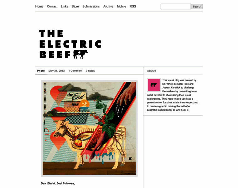 Theelectricbeef.com thumbnail