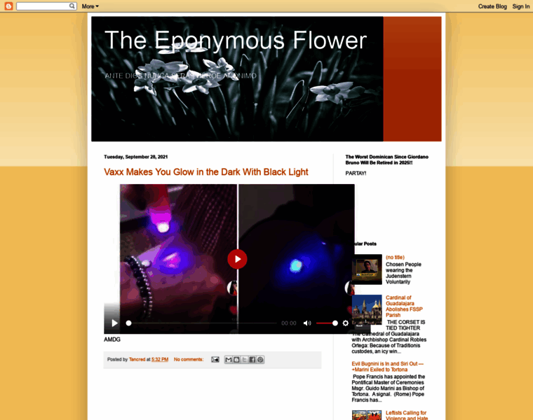 Theeponymousflower.com thumbnail