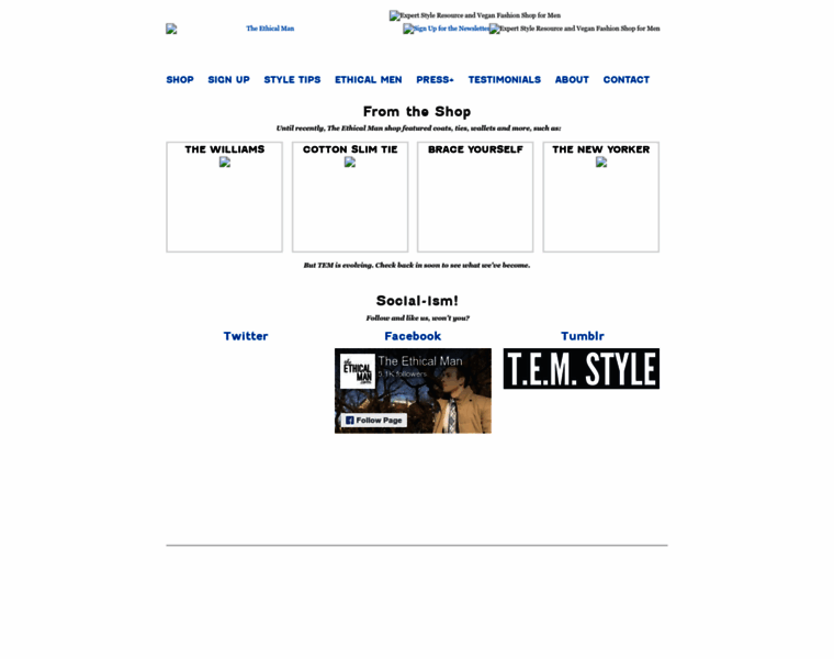 Theethicalman.com thumbnail Theethicalman.com thumbnail