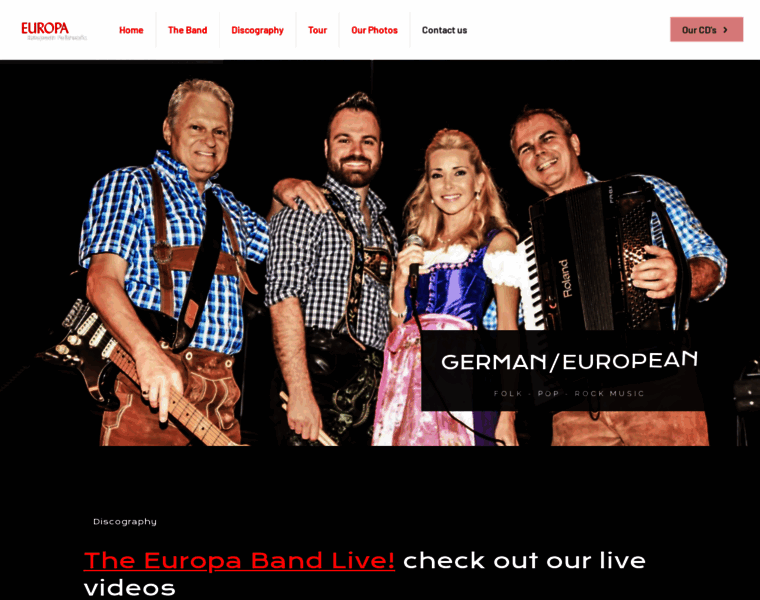 Theeuropaband.com thumbnail