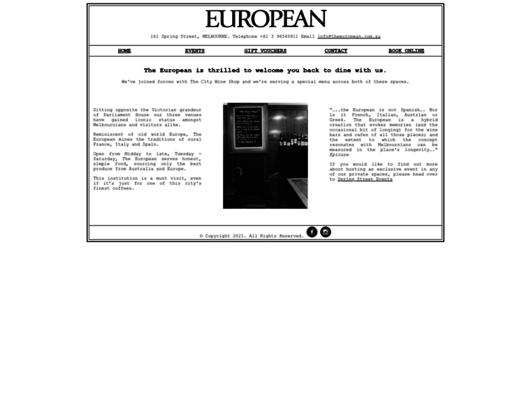 Theeuropean.com.au thumbnail