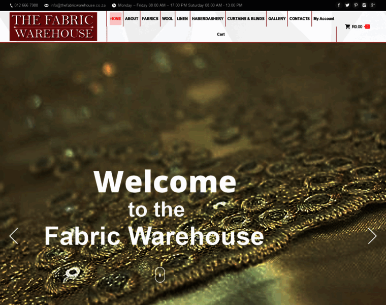 Thefabricwarehouse.co.za thumbnail